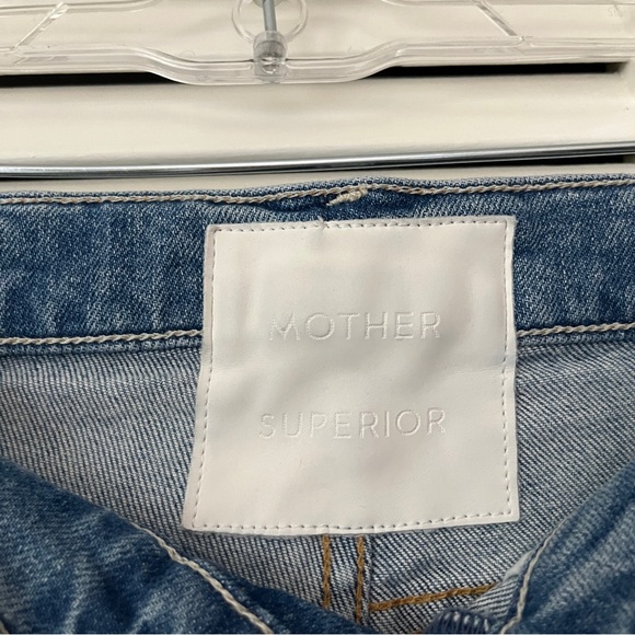 Mother Superior The Tomcat Wash the confession distressed denim jeans, size 30 - Picture 8 of 10